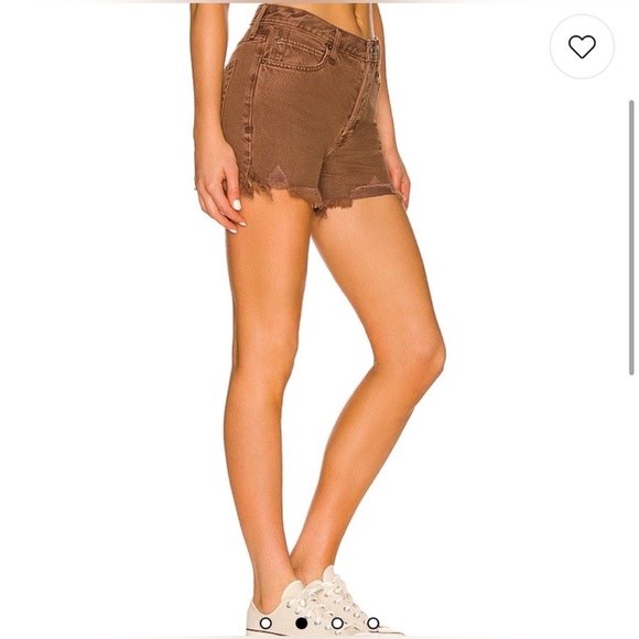 We The Free Makai Brown Denim Shorts - Picture 6 of 12